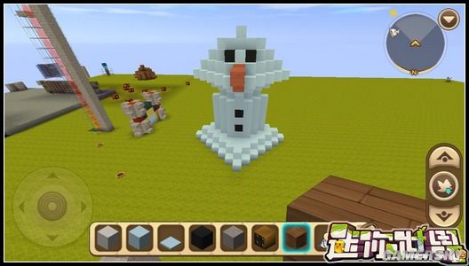 迷你世界雪人制作方法