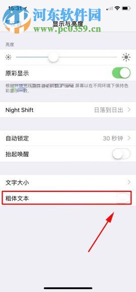 苹果iPhone X设置粗体字体的图文教程 苹果iPhone X设置粗体字体的图文教程