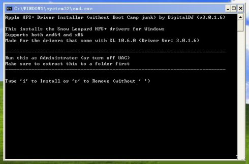 在PC机上读取MAC系统HFS+U 盘/移动硬盘的解决办法 在PC机上读取MAC系统HFS+U 盘/移动硬盘的解决办法