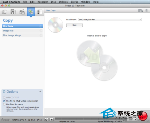 Mac使用Toast刻录光盘的方法 Mac使用Toast刻录光盘的方法