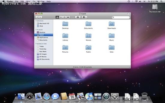 Mac OS X九岁生日快乐 历代图赏 Mac OS X九岁生日快乐 历代图赏