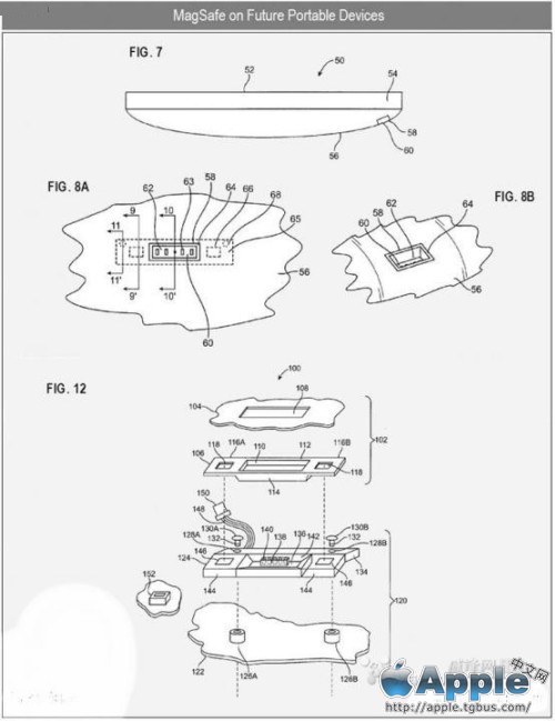 苹果iOS设备新专利MagSafe浮出水面 苹果iOS设备新专利MagSafe浮出水面