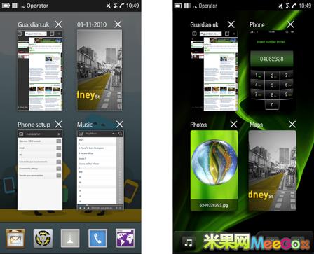 诺基亚在世界大会前公布最新MeeGo UI 诺基亚在世界大会前公布最新MeeGo UI