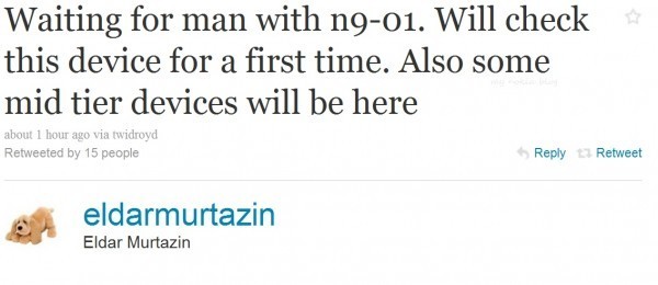 诺基亚N9或被取消 N9-01首次曝光 诺基亚N9或被取消 N9-01首次曝光