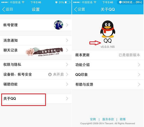 QQ版本号怎么查看