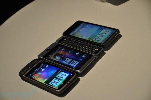 HTC新旗舰 Desire HD与Desire Z真机赏 HTC新旗舰 Desire HD与Desire Z真机赏