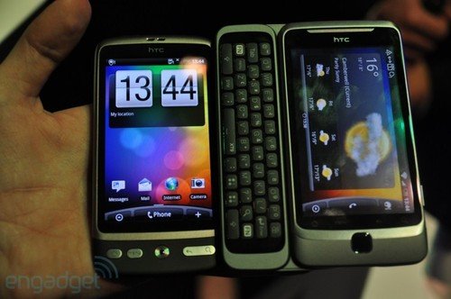 HTC新旗舰 Desire HD与Desire Z真机赏 HTC新旗舰 Desire HD与Desire Z真机赏