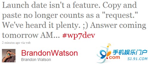 复制粘贴 WP7到底有没有? 复制粘贴 WP7到底有没有?