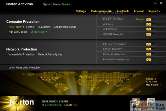 ���90��Norton Antivirus 2011