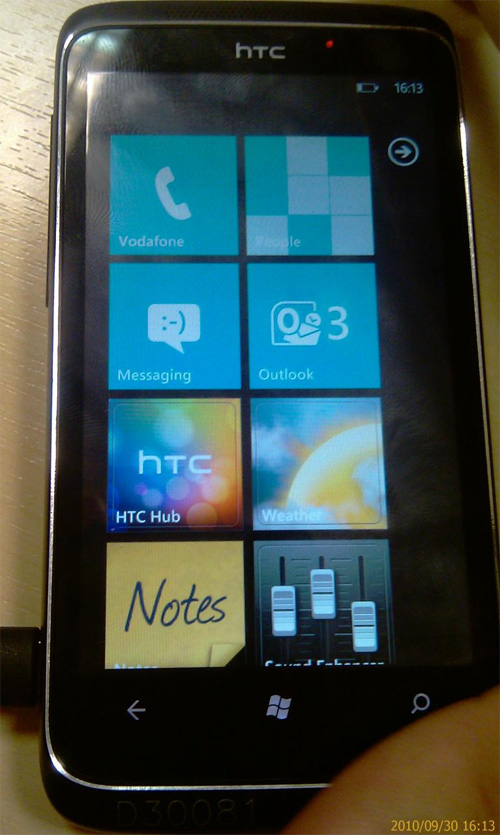 WP7�»�HTC Spark ������Ƭ����