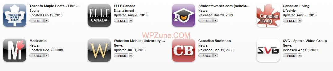 Polar MobileΪWP7����500��Ӧ��