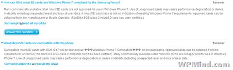 第一款被认可的WP7兼容存储卡出现 第一款被认可的WP7兼容存储卡出现