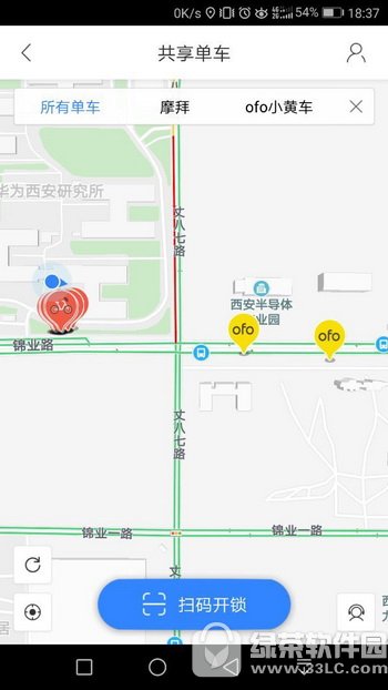 百度地图如何解锁共享单车 百度地图app解锁ofo小黄车/摩拜单车图文使用教程