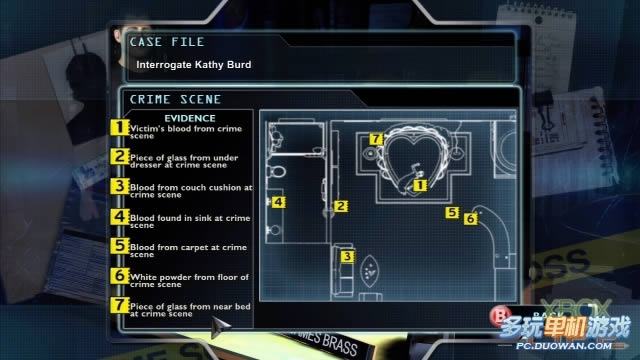 《CSI致命意图》简易破案指引