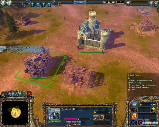 《王权2:幻想王国》建筑物品单位和技能资料
