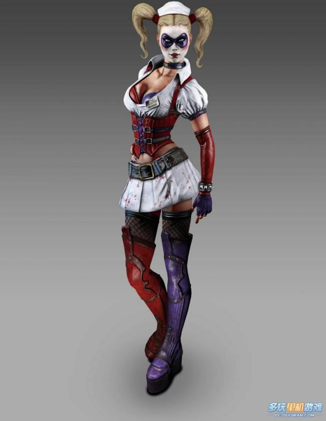 《蝙蝠侠:阿甘疯人院》小丑女Harley Quinn