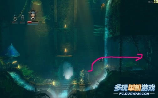 《三位一体》第7关遗弃的地牢隐藏宝箱位置