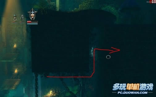 《三位一体》第7关遗弃的地牢隐藏宝箱位置