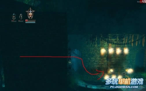 《三位一体》第7关遗弃的地牢隐藏宝箱位置