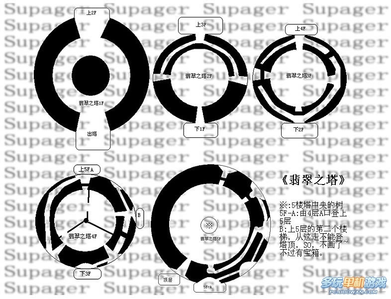 《英雄传说6:空之轨迹》自绘地图(全)