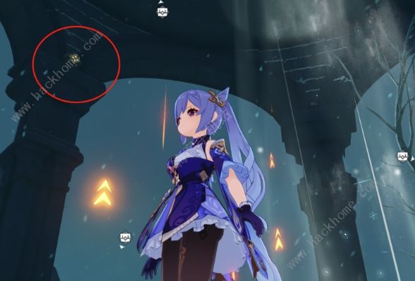 《原神》雪山七天神像下方隐藏宝箱怎么得