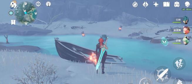 《原神》雪山海边解密攻略
