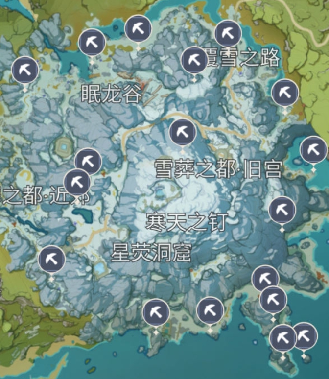 《原神》星银矿石分布位置详解