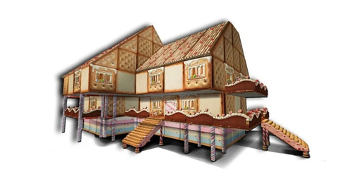 《王牌战争》姜饼屋风格建筑图文展示