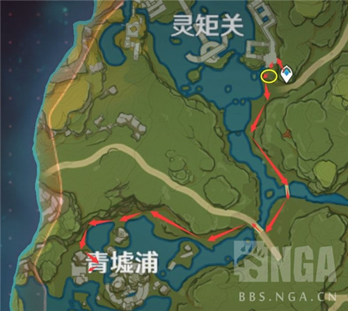 《原神》青墟浦外卖送餐攻略