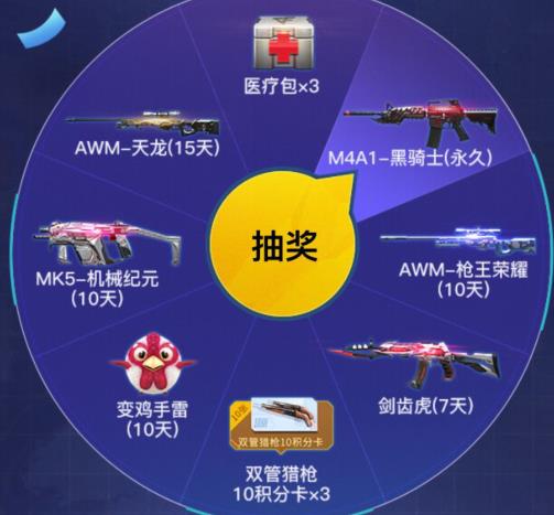 CF手游五周年微信钻石礼包