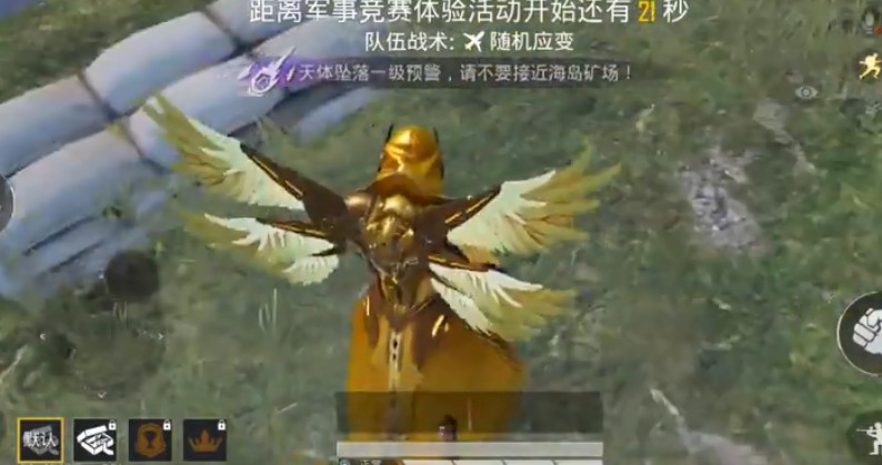 《和平精英》炽羽金尊套装图文一览