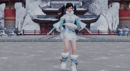 《天涯明月刀》手游圣绣雪影时装图文一览