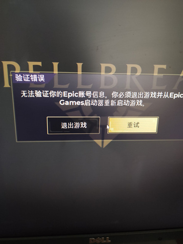 《spellbreak》无法验证你的Epic账号信息怎么办