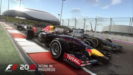 《F1 2015》开始游戏之后起步加速车子不动解决方法