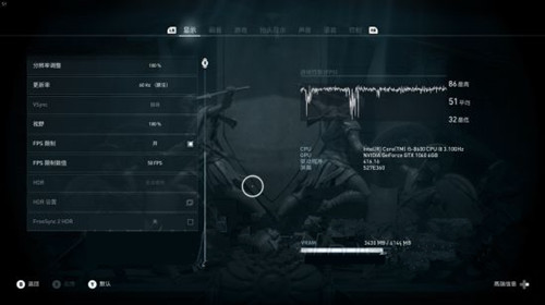 《刺客信条奥德赛》GTX1060画面设置心得