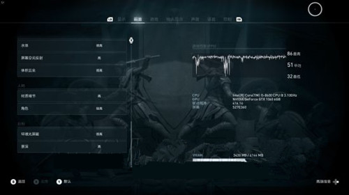 《刺客信条奥德赛》GTX1060画面设置心得