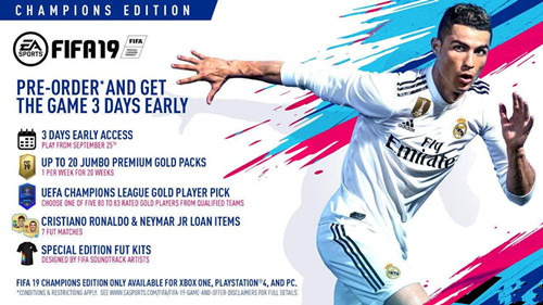 《FIFA 19》售价多少