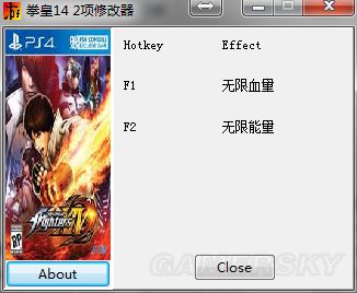 《拳皇14》修改器怎么用?