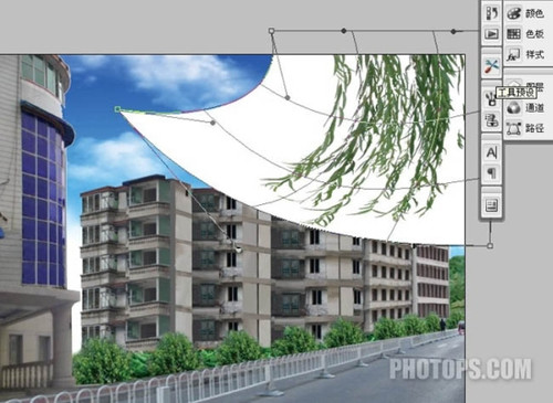 Photoshop技巧 让震后的废墟重现辉煌