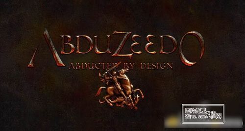 PS教程:PS制作欧洲中世纪复古文字特效 PS教程:PS制作欧洲中世纪复古文字特效