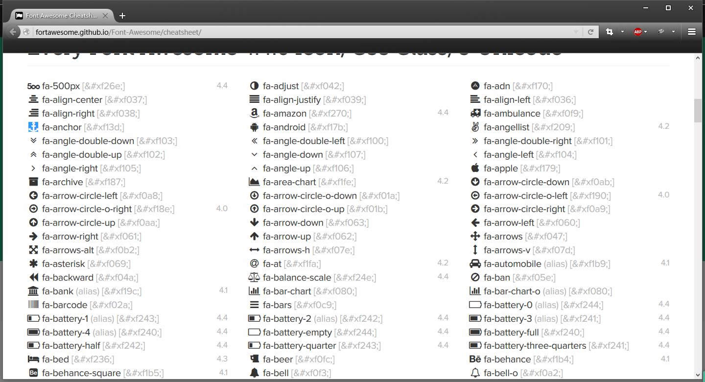利用PhotoShop将Font-Awesome转为图片格式 利用PhotoShop将Font-Awesome转为图片格式