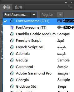 利用PhotoShop将Font-Awesome转为图片格式 利用PhotoShop将Font-Awesome转为图片格式