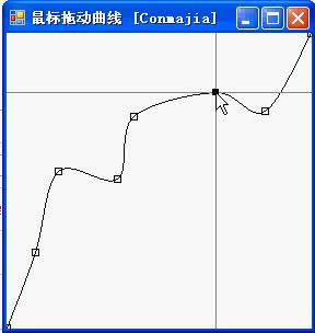带节点曲线,鼠标可拖动节点调整曲线,类似Photoshop 带节点曲线,鼠标可拖动节点调整曲线,类似Photoshop