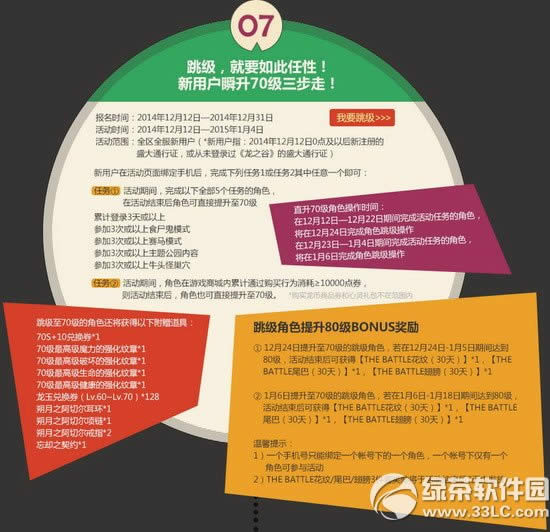 龙之谷全民暴走活动 12.12疯玩party time7