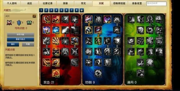 lol2014赛季天赋加点攻略 ADC/AP/打野/上单/中单/辅助加点