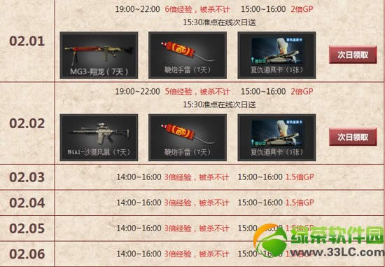 cf春节抢红包礼包天天有活动 给力春节大抽奖