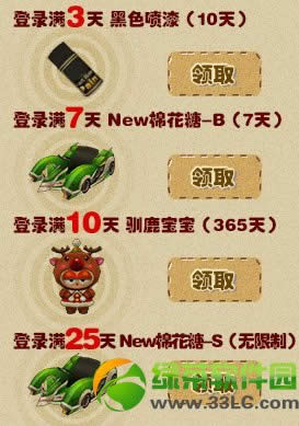 跑跑卡丁车回归起源豪礼送不停活动网址 签到得new棉花糖-S