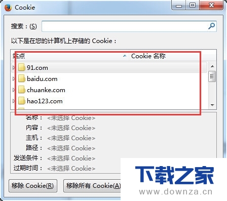 ���������鿴�����cookie����ϸ��������
