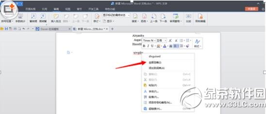 word英文字母下面波浪线去除方法5