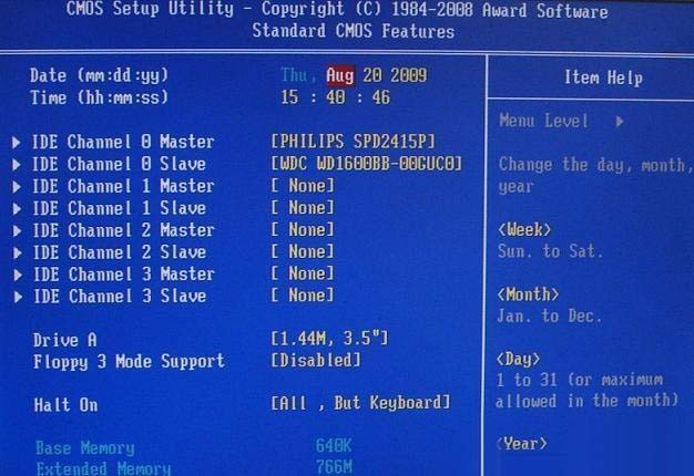 如何设置Bios 最常见bios设置与修改详细图解教程 如何设置Bios 最常见bios设置与修改详细图解教程